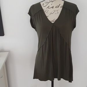 3 for $15 - Olive Flowy Tunic